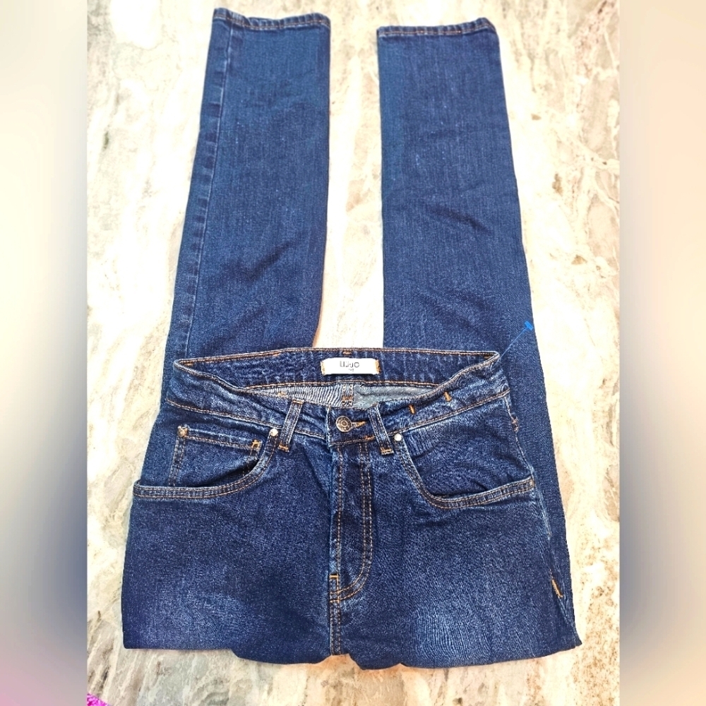 Liu Jo Uomo Frankready Men’s Size 29 Made in Italy Blue Denim Jeans